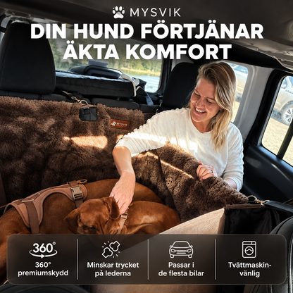 Lyxigt Bilsätesskydd för Hund
