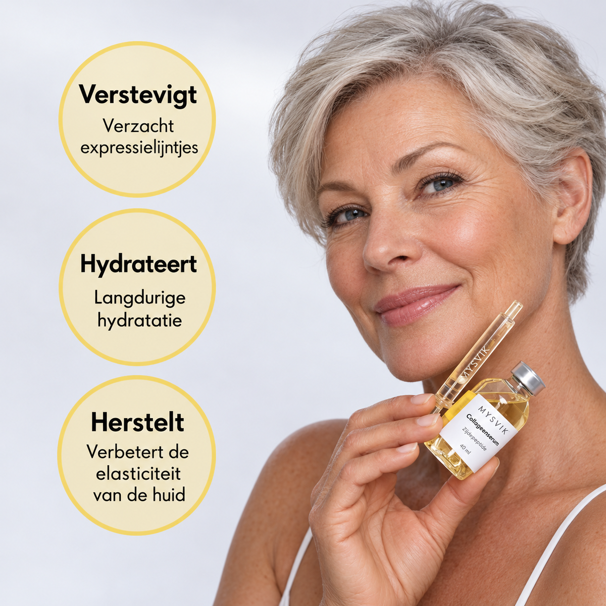 Mysvik™ Liftend Gezichtsserum met Collageenpeptiden
